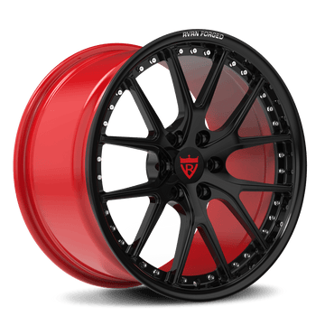 Custom forged monoblock wheel RV-MD03 for Dodge Viper featuring a lightweight, robust design optimized for durability and performance.